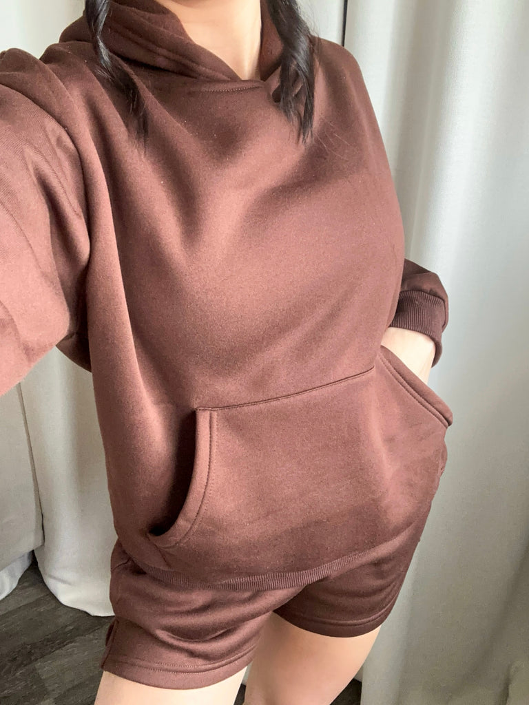 Naomi Sweater Set (Chocolate)