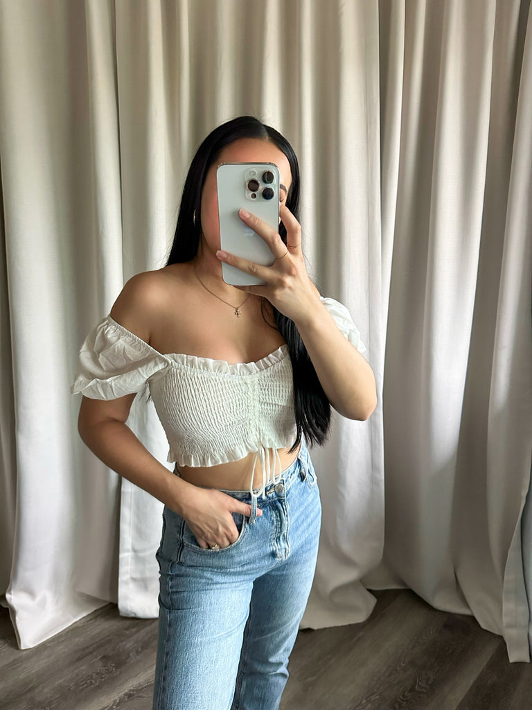 Isabella Top (Ivory)